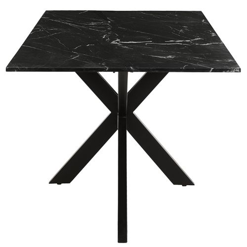 By Kohler  Dining Table Carmelo SALE  Marble Black Top 180x90x76cm (200281)