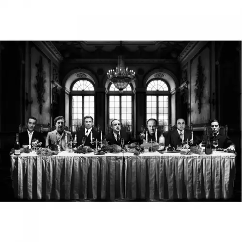 By Kohler  Gangsters Last Supper 120x80x2cm (114130)