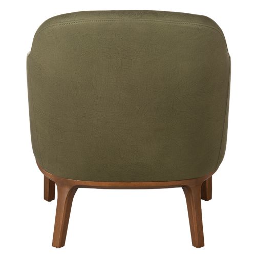 By Kohler  Diana arm chair with armrest and wood legs (200328)