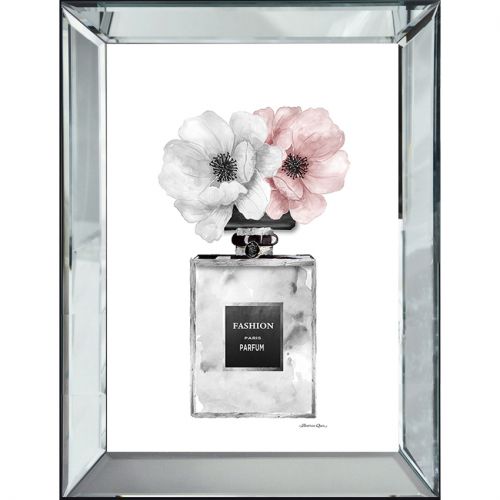 By Kohler  Parfum Grey/Pink Flowers 70x4.5x90cm (113332)