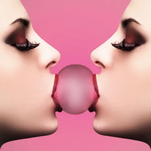 By Kohler  Kissing Bubble Gum 120x120x2cm (114146)