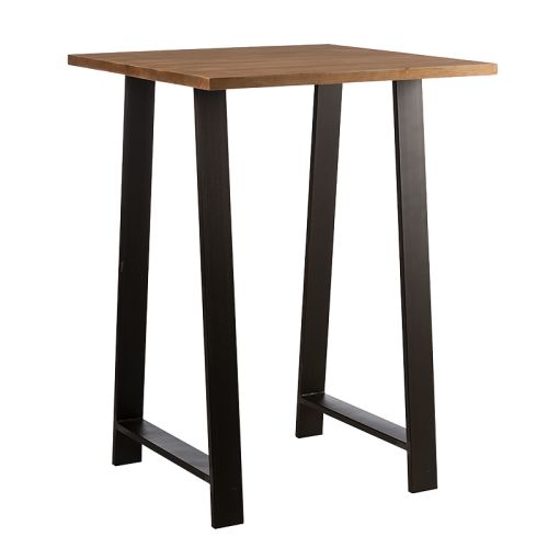 By Kohler  Bar Table Jamal 80x80xH110cm Top Pine / Leg UR12  (200446)