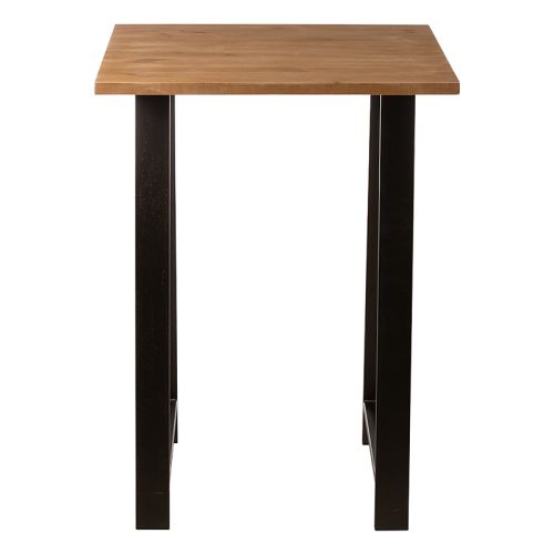 By Kohler  Bar Table Jamal 80x80xH110cm Top Pine / Leg UR12  (200446)