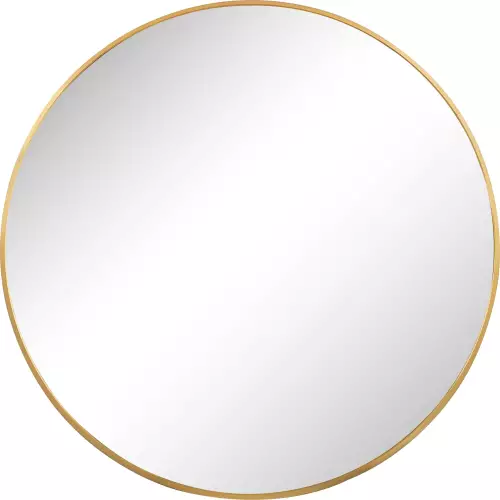 By Kohler  Golden wall mirror round 120cm (200560)