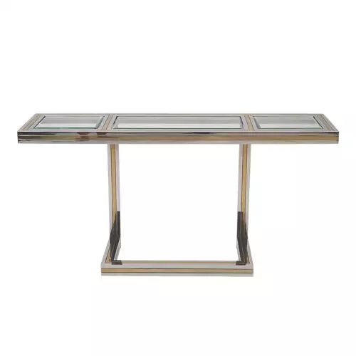 By Kohler  Console Table Ruben (Clear glass) (200858)