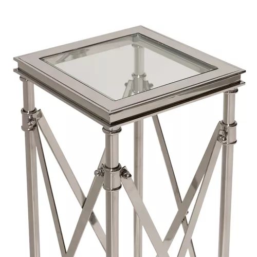 By Kohler  Side Table Shawn (Clear Glass) (200859)