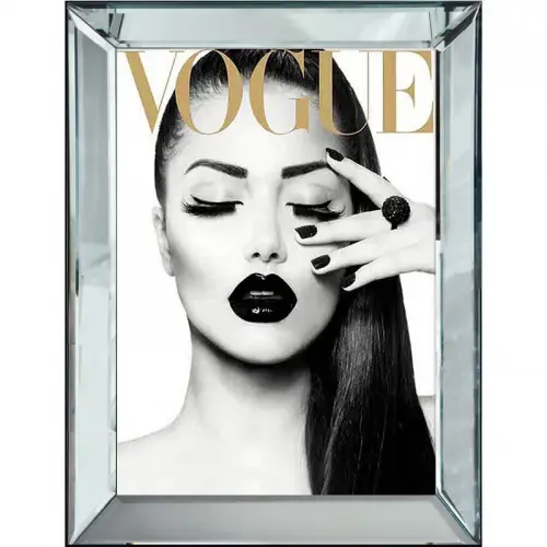 By Kohler  Vogue Woman with Hand on Face 60x80x4.5cm (114614)