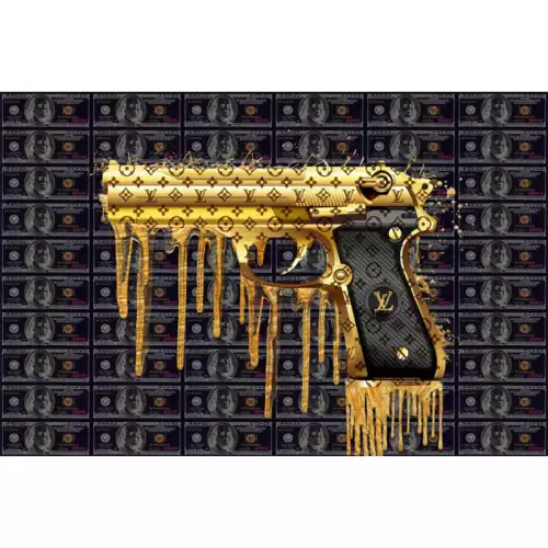 By Kohler  Dripping Gun 120x80cm (201137)