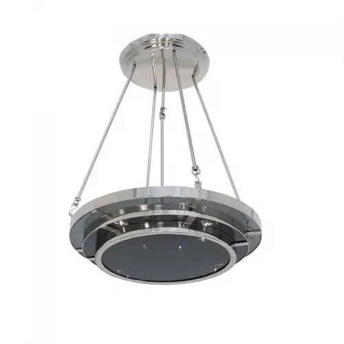  Hanging Lantern 75x75x90cm with black glass