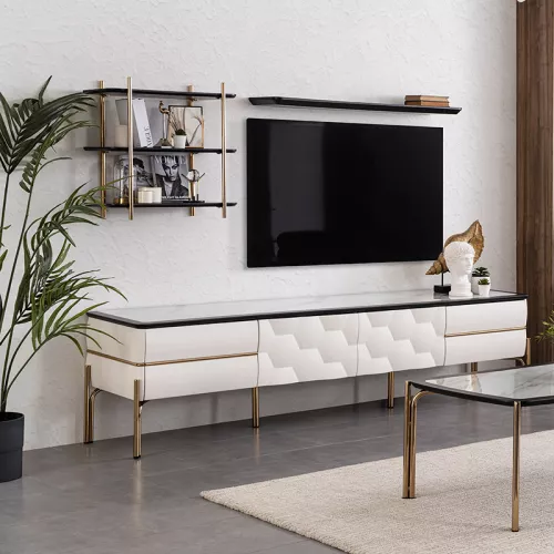 By Kohler  Nirvana TV Wall Rack (201381)