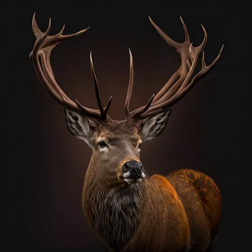  Deer 80x80cm