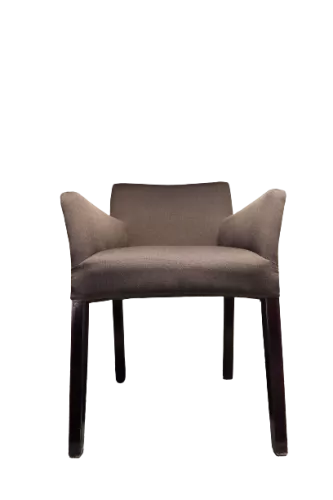 By Kohler  SALE Cube arm dining chair - Bahama Antracite 41 - Kolonial (113750)