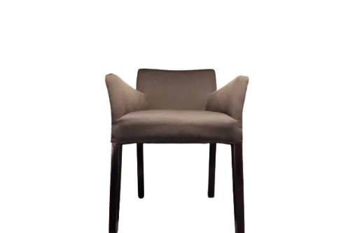 By Kohler  SALE Cube arm dining chair - Bahama Antracite 41 - Kolonial (113750)