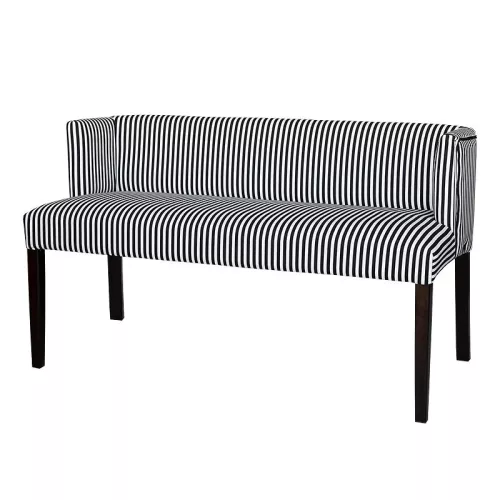  SALE Clinton Bench - SW Small Stripes - Kolonial Legs