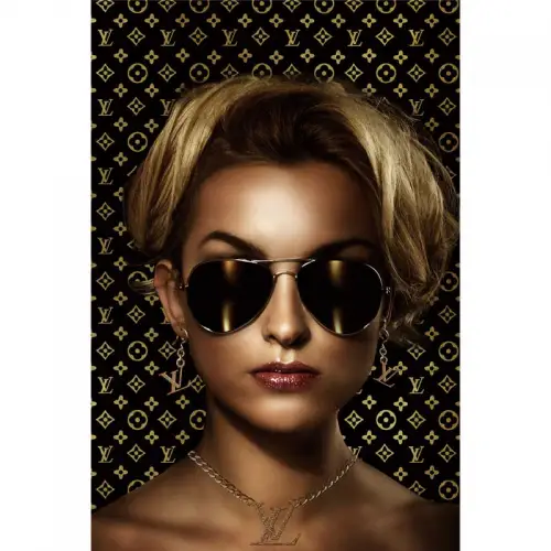 By Kohler  Young Woman with Sunglasses - 80x120 cm (114996)