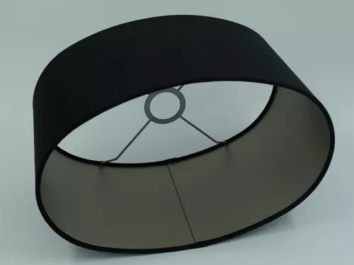 By Kohler  Alice 69 black on Taupe Cilinder Oval (202351)